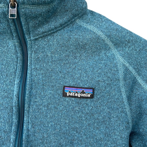 Patagonia Better Sweater Half Zip Fleece Pullover - Size XS - Teal - Picture 7 of 10